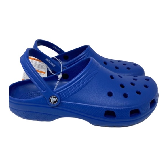 Mens Crocs Classic Clogs Jean Roomy Sandals - Picture 4 of 5